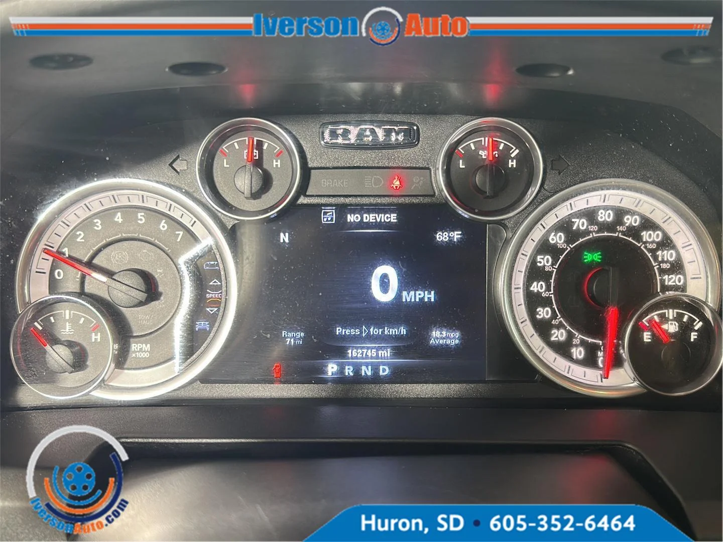 Used 2014 Deep Cherry Red Crystal Pearlcoat Ram Big Horn image 18