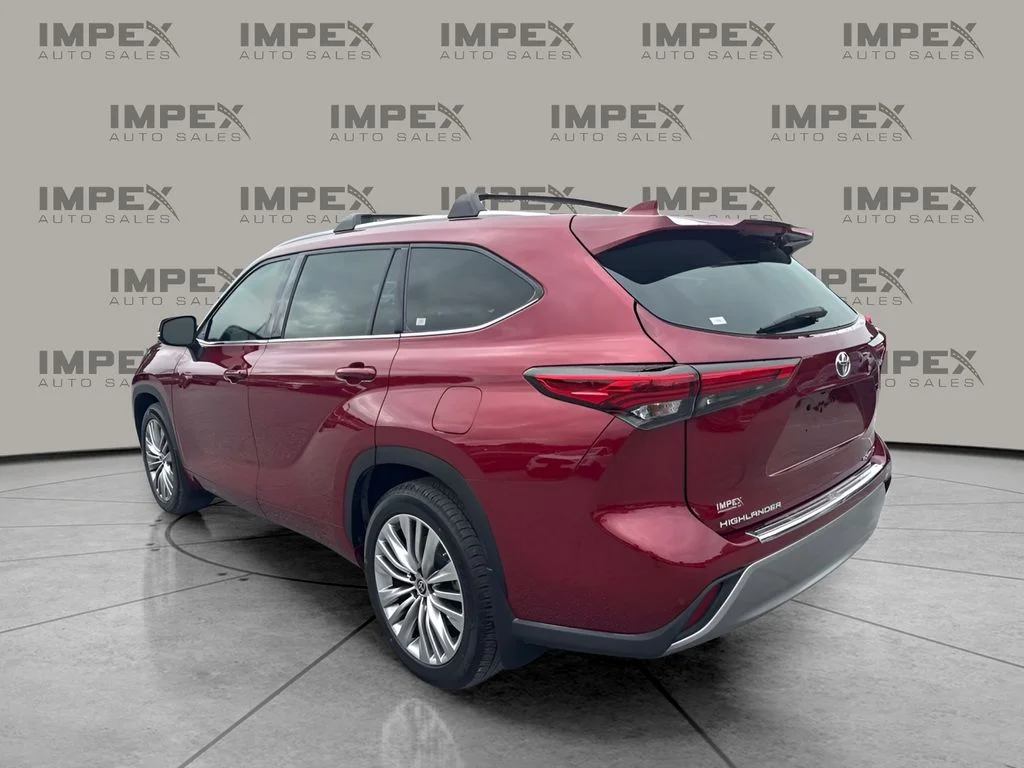 Used 2021 Red Toyota Platinum image 2