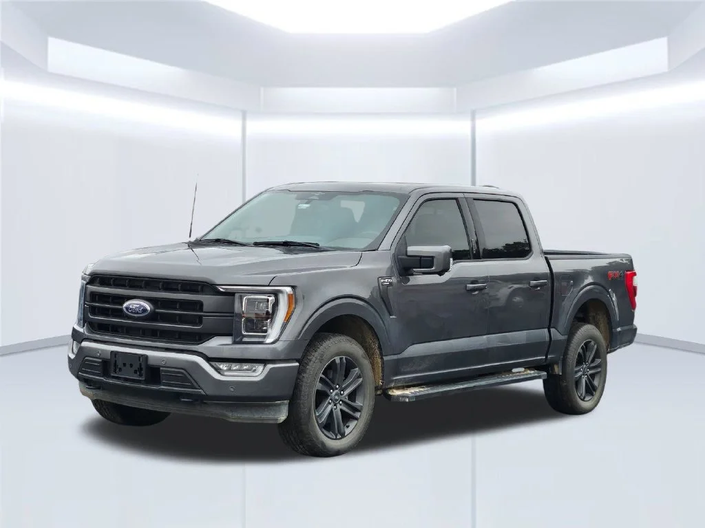 Certified Used 2023 Gray Ford Lariat image 2