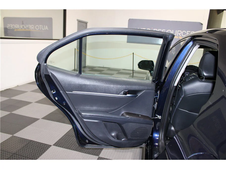 Used 2021 Blue Toyota SE Sedan 4D image 13