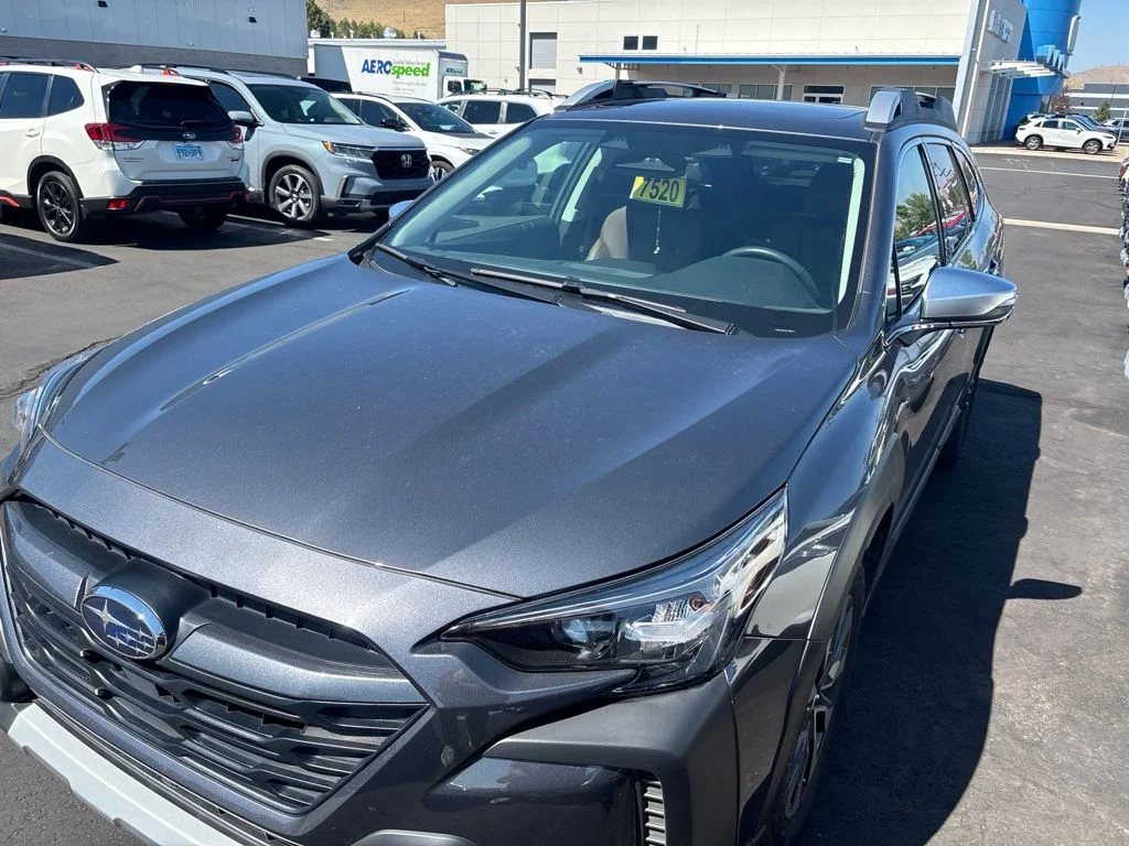 Used 2025 Crystal Black Silica Subaru Touring image 2