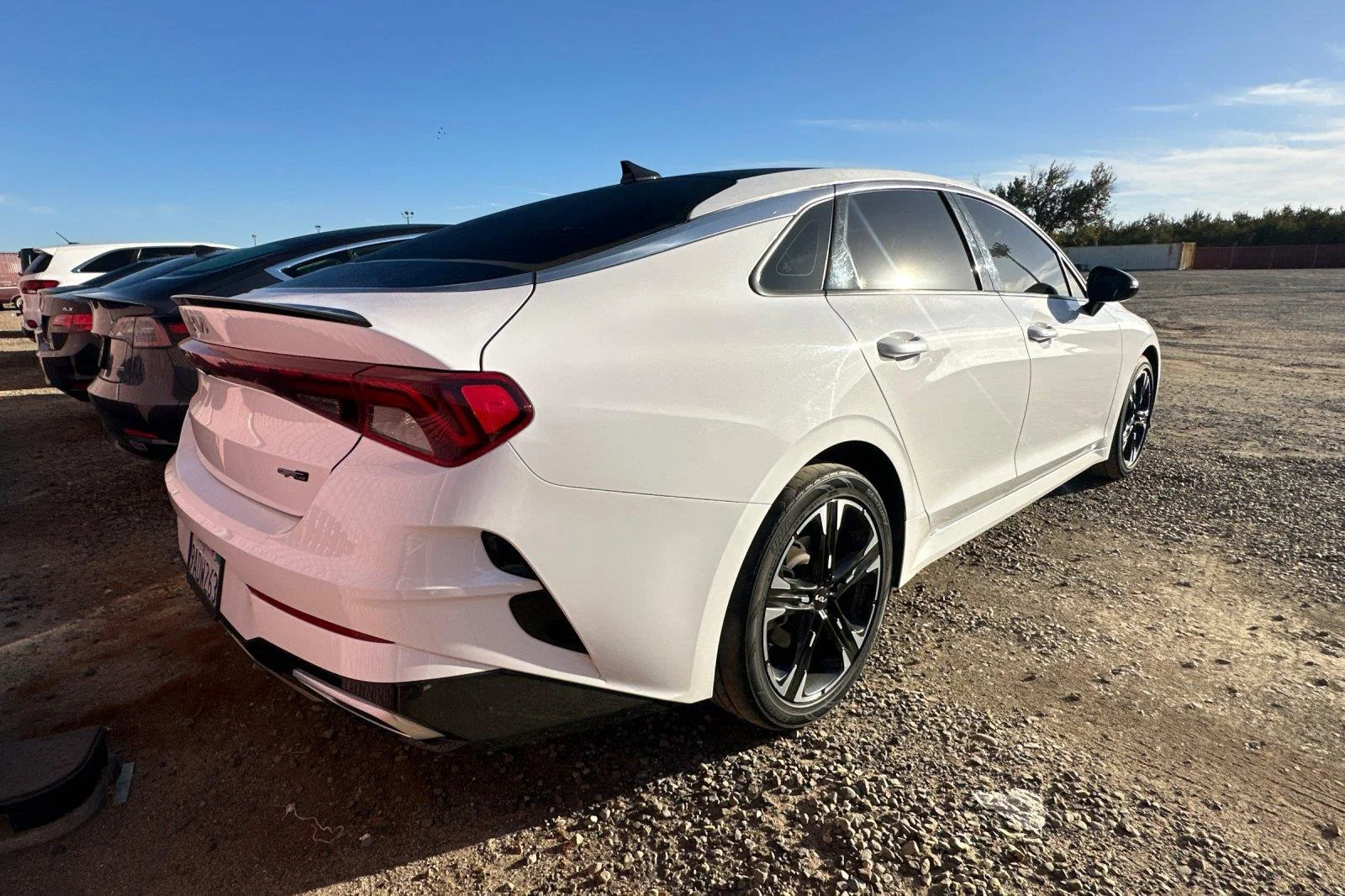 Used 2022 Glacial White Pearl Kia GT-Line image 5