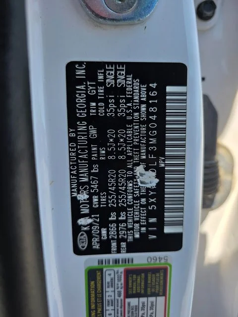 Used 2021 White Pearl Kia SX image 31