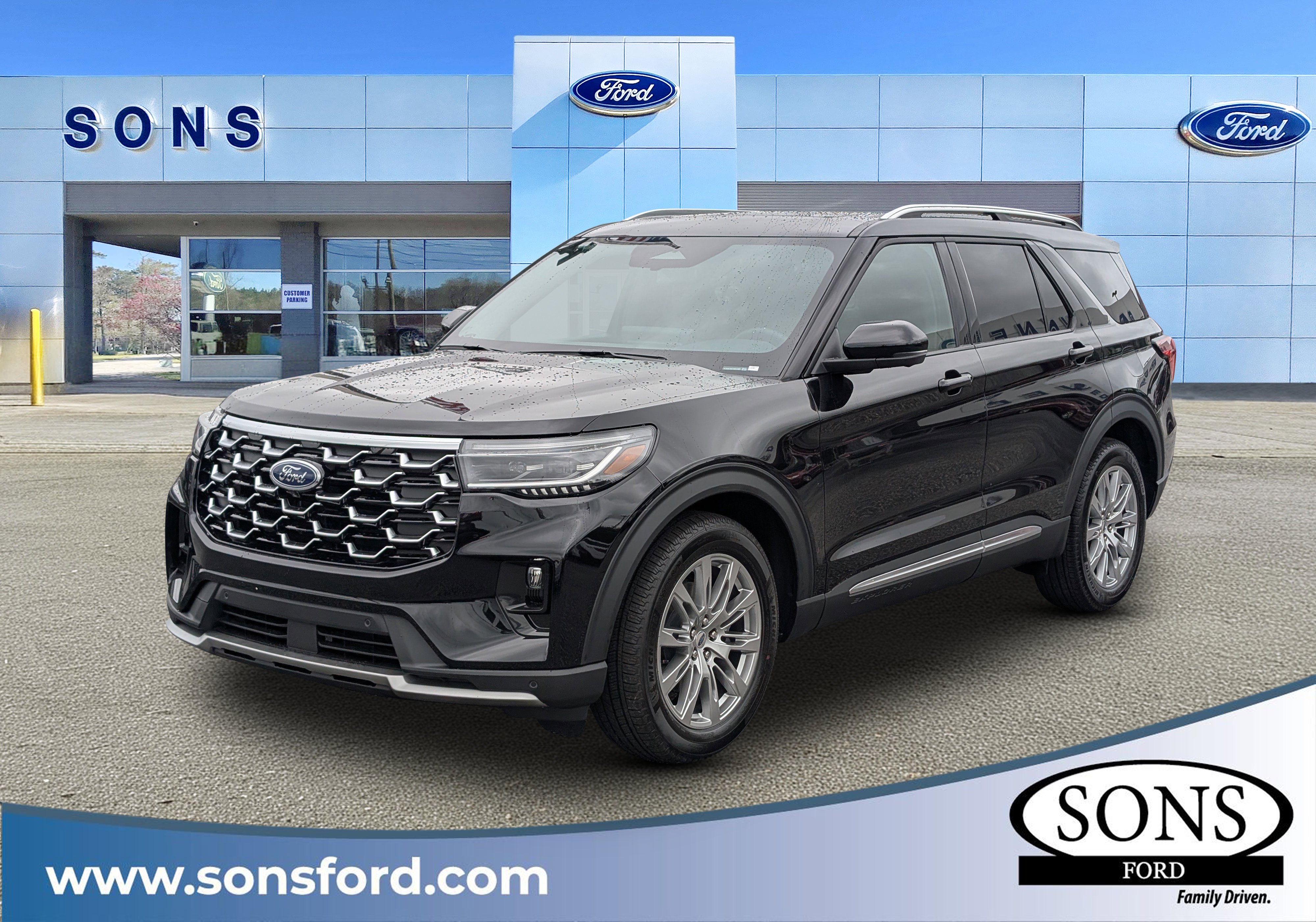 New 2026 Agate Black Metallic FORD Platinum™ image 1