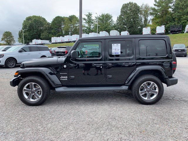 Used 2022 Black Jeep Unlimited Sahara image 5