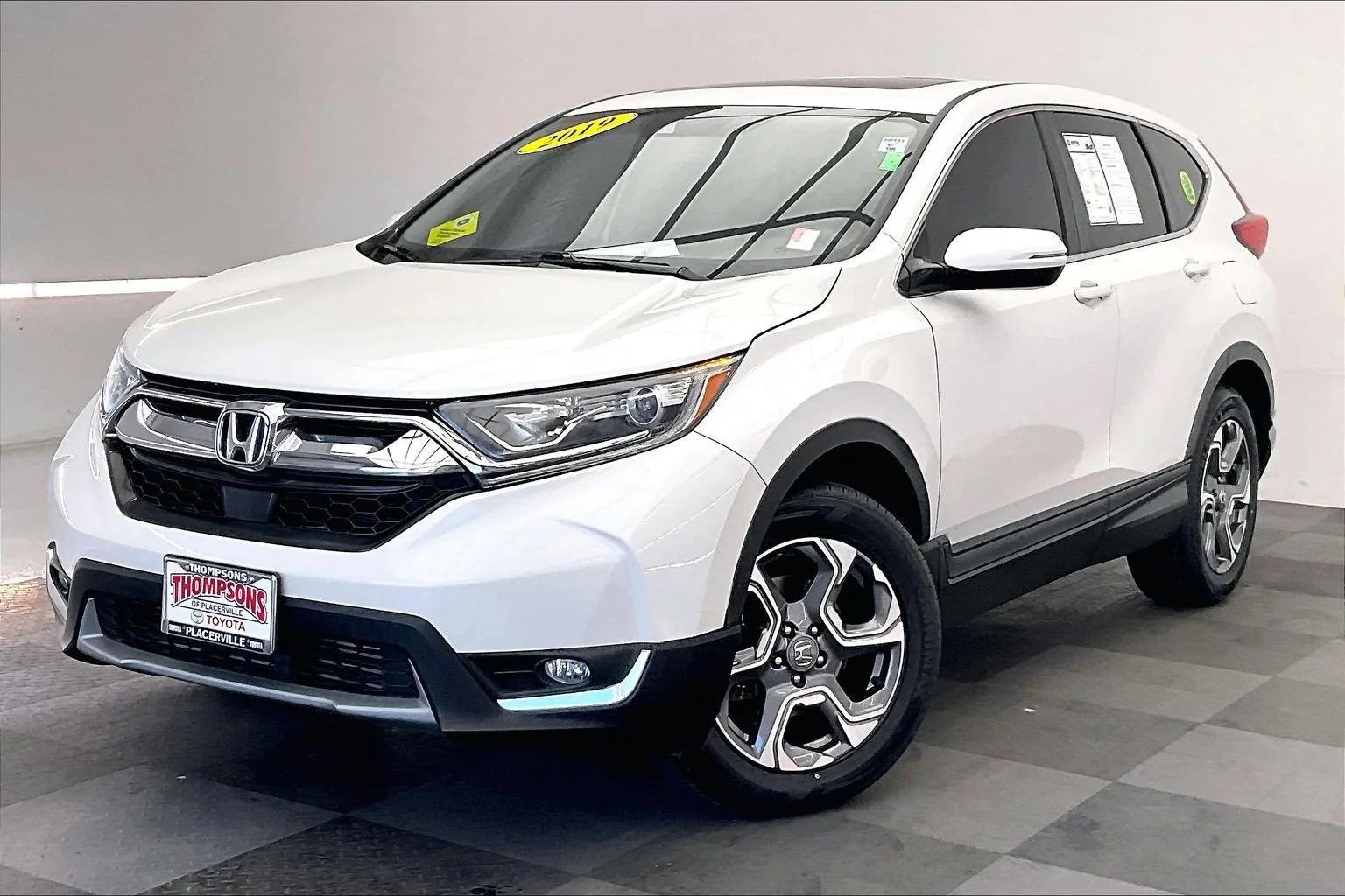 Used 2019 Platinum White Pearl Honda EX image 12