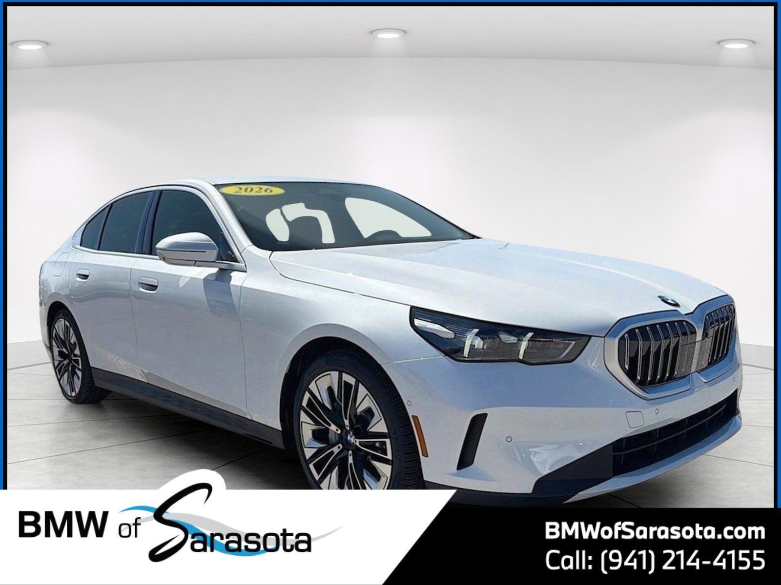 White 2026 BMW 5 Series 530i RWD Sedan Rear-Wheel Drive Automatic