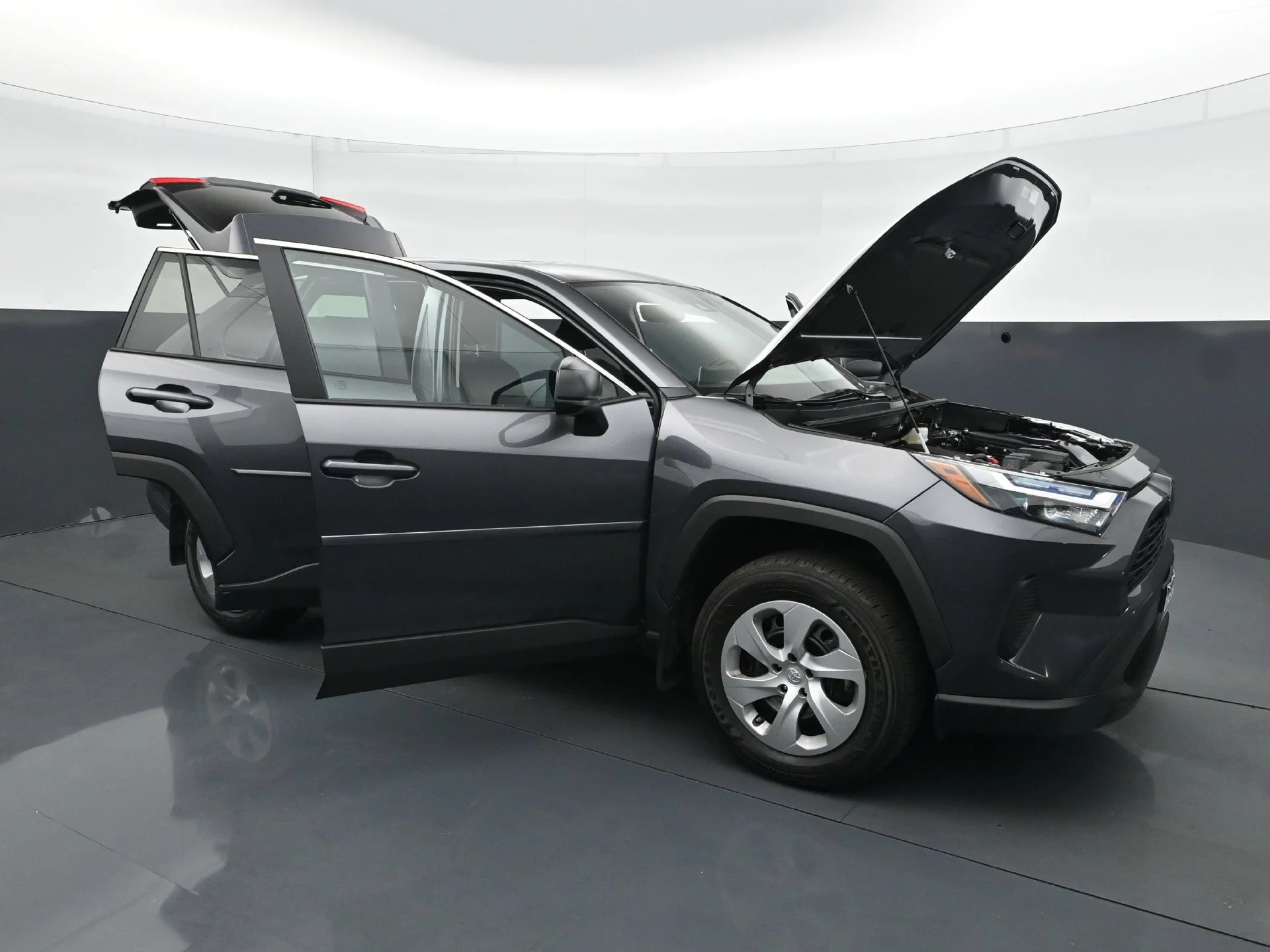 Used 2024 Magnetic Gray Metallic Toyota LE image 36