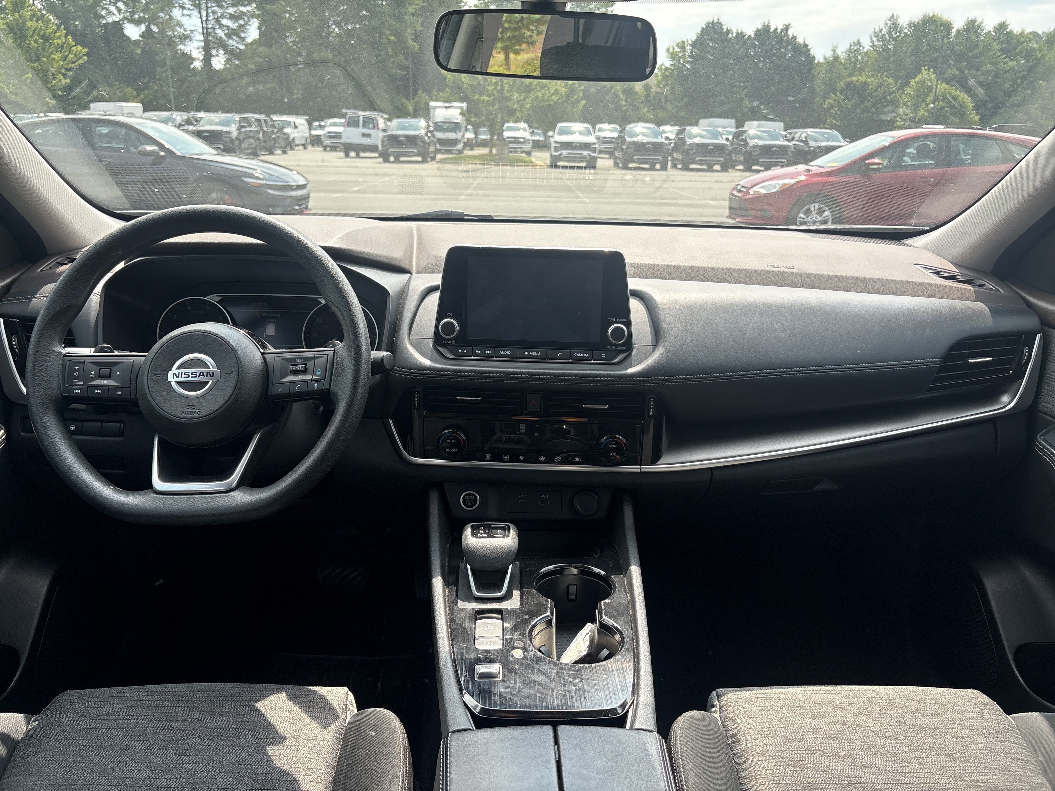 Used 2021 Gun Metallic Nissan SV image 14
