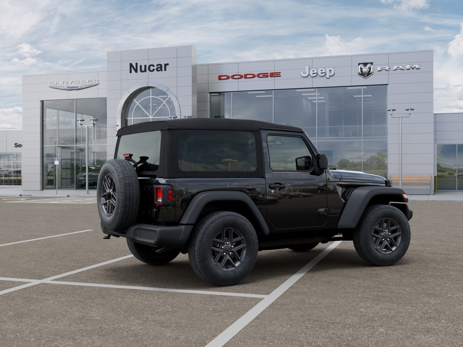 New 2026 Black Clear-Coat Exterior Paint Jeep Sport S image 22