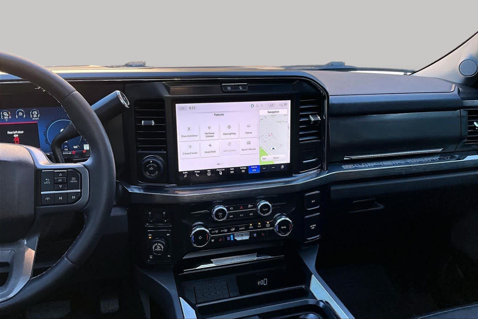 Used 2025 Glacier Gray Metallic Tri-Coat Ford LARIAT image 7