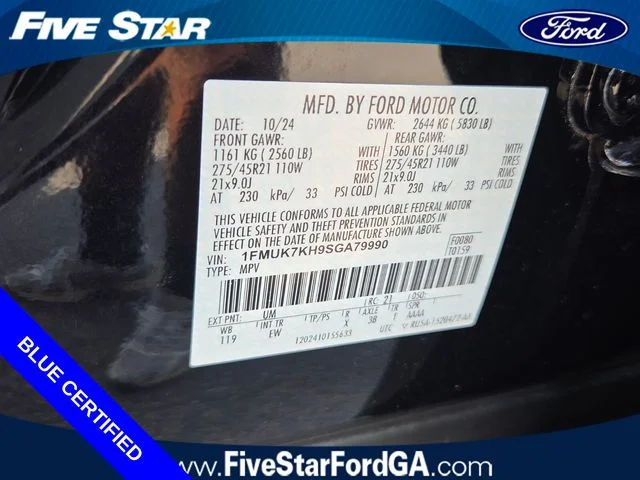 Certified Used 2025 Black Metallic Ford ST-Line image 7