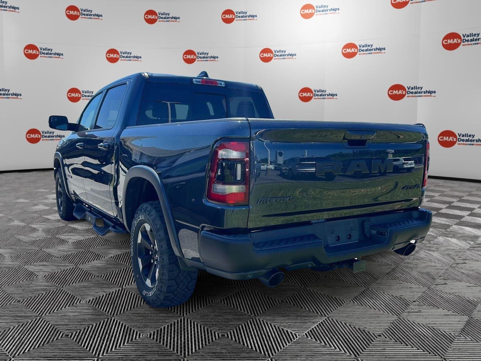 Used 2021 Maximum Steel Metallic Clearcoat Ram Rebel image 6