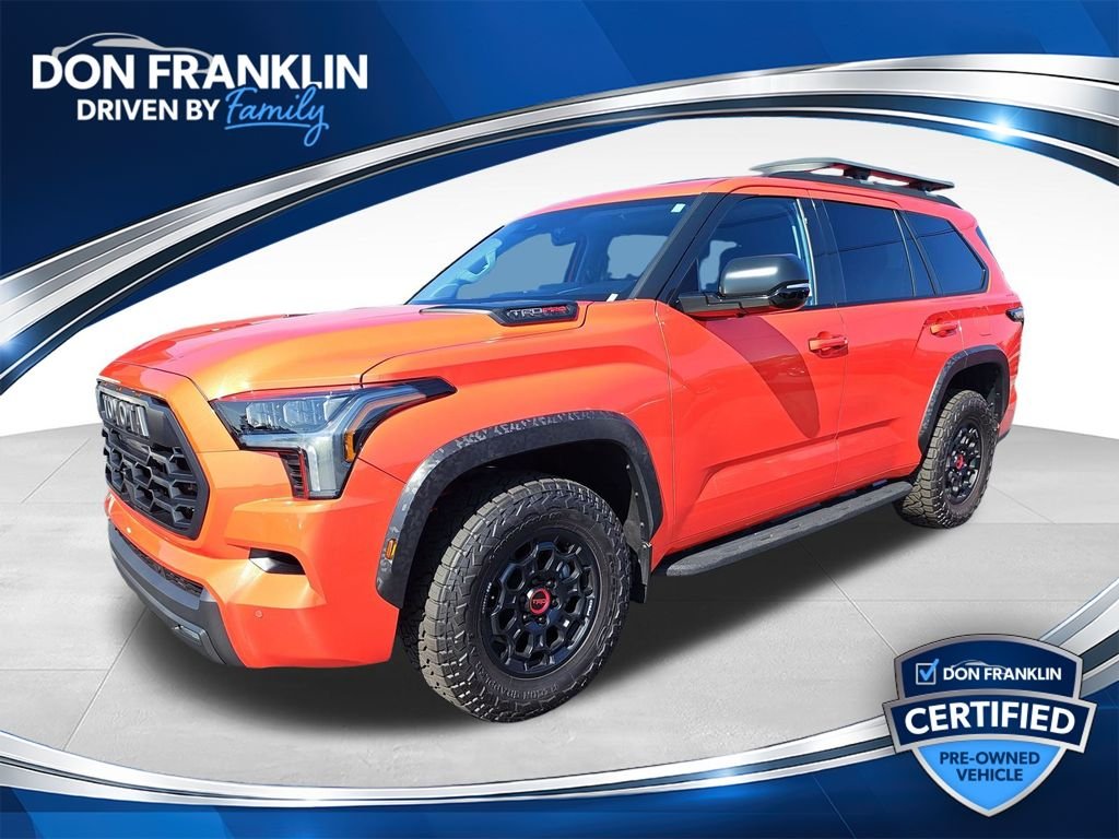 Used 2023 Orange Toyota TRD Pro image 1
