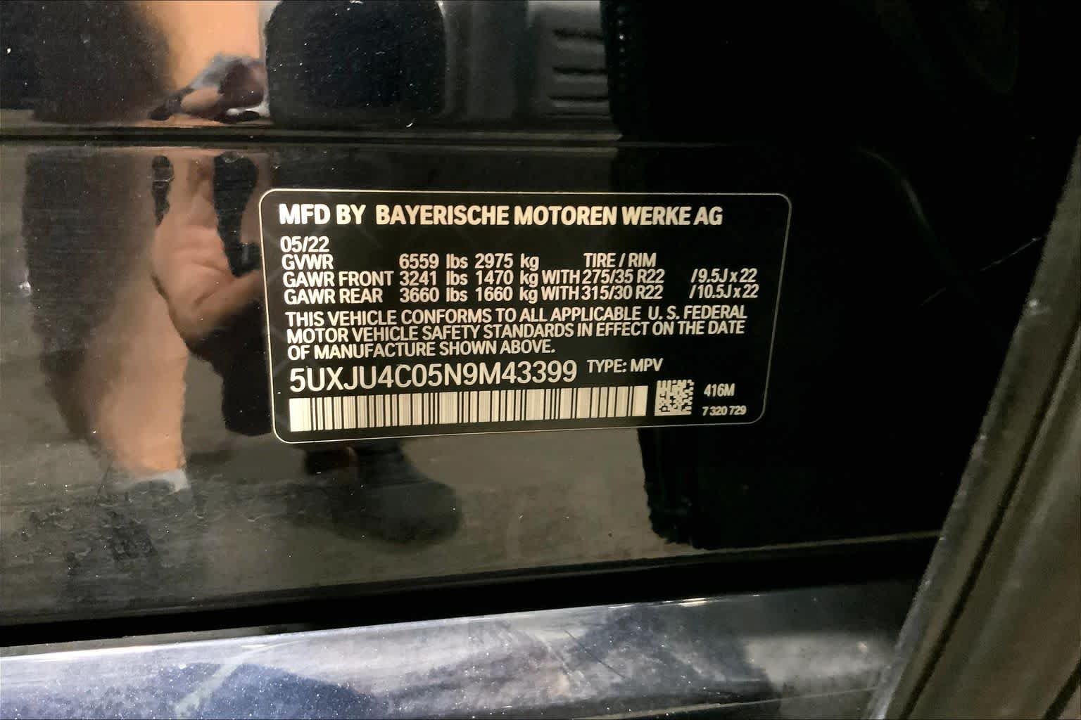 Used 2022 Carbon Black Metallic BMW M50i image 37