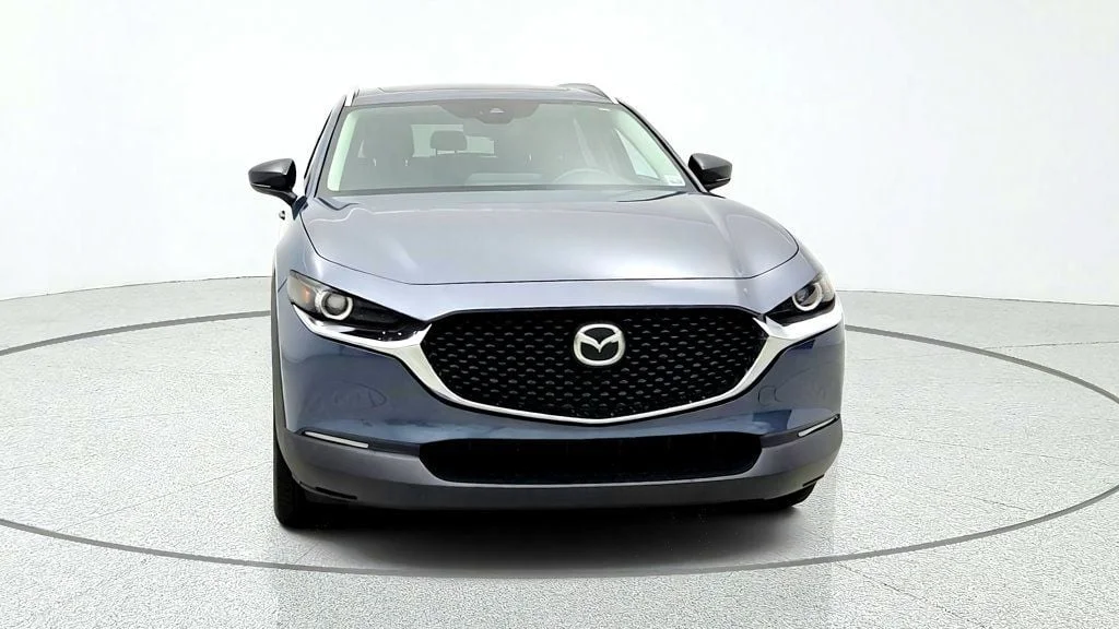 Used 2023 Polymetal Gray Metallic Mazda 2.5 S Carbon Edition AWD w/ Red Leather & Moonroof image 2
