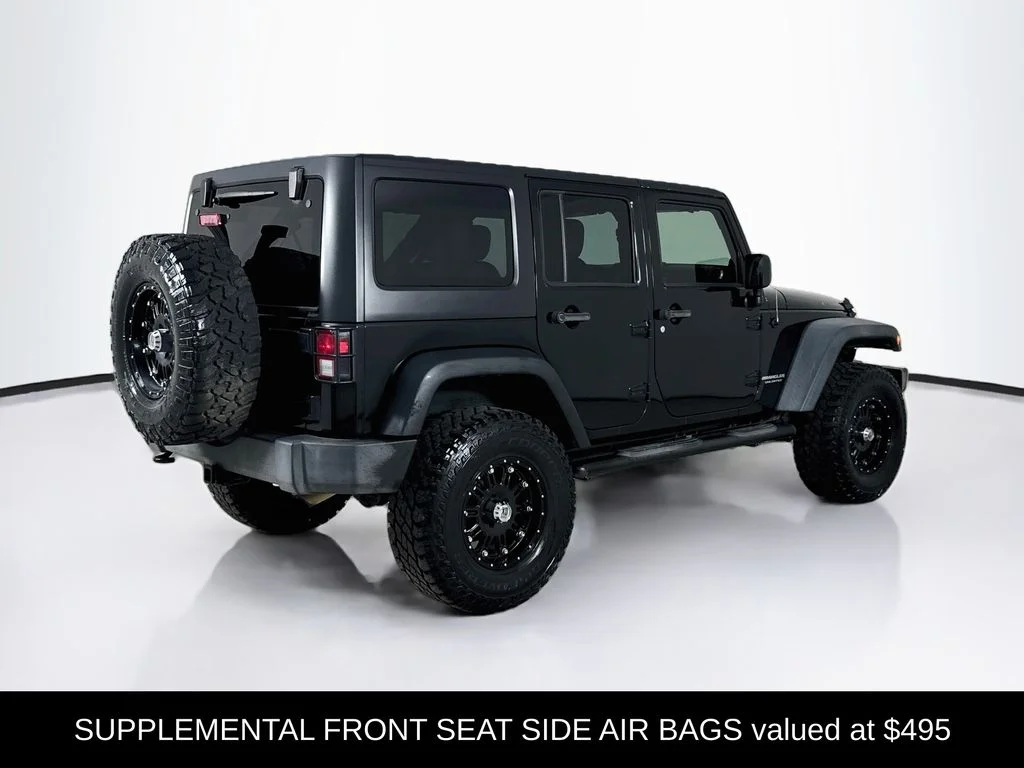 Used 2014 Black Clearcoat Jeep Unlimited Rubicon image 8