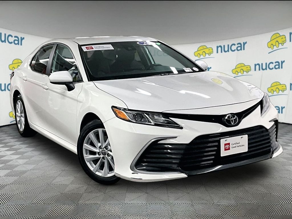 Used 2024 White Toyota LE image 1
