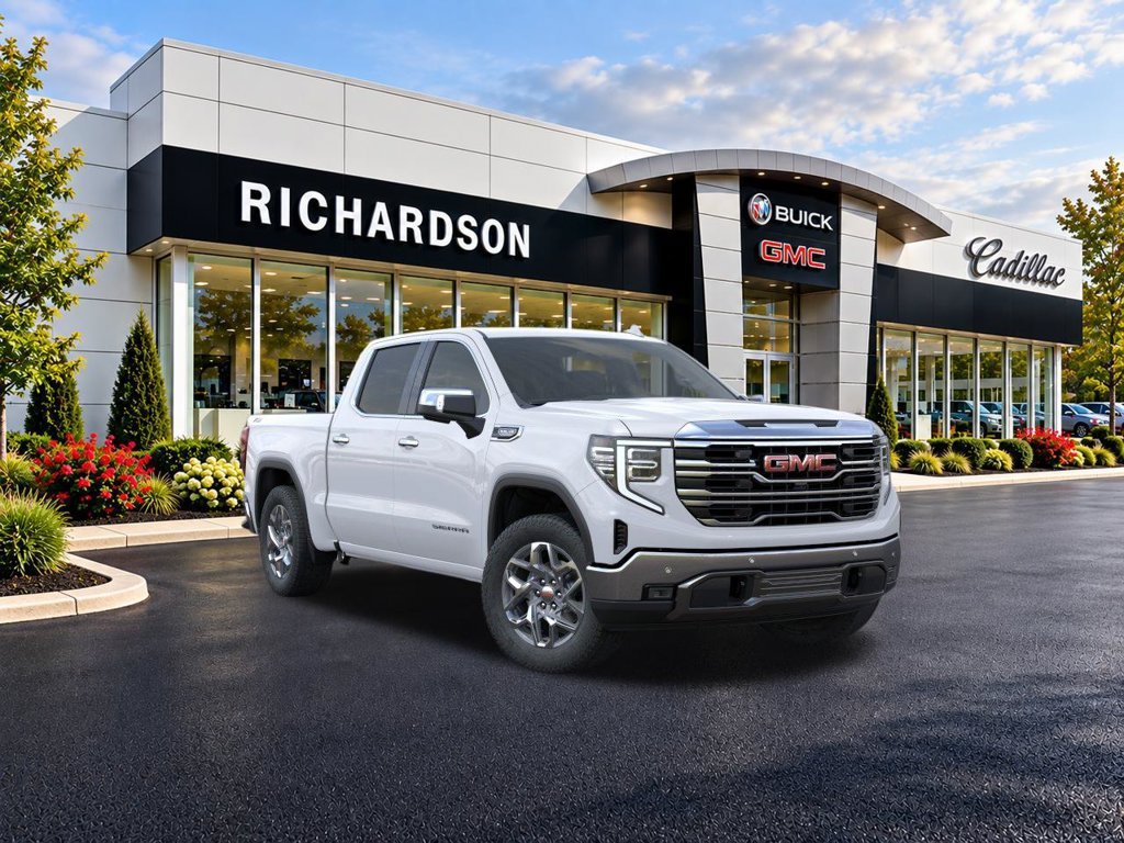 New 2026 Summit White GMC SLT image 1