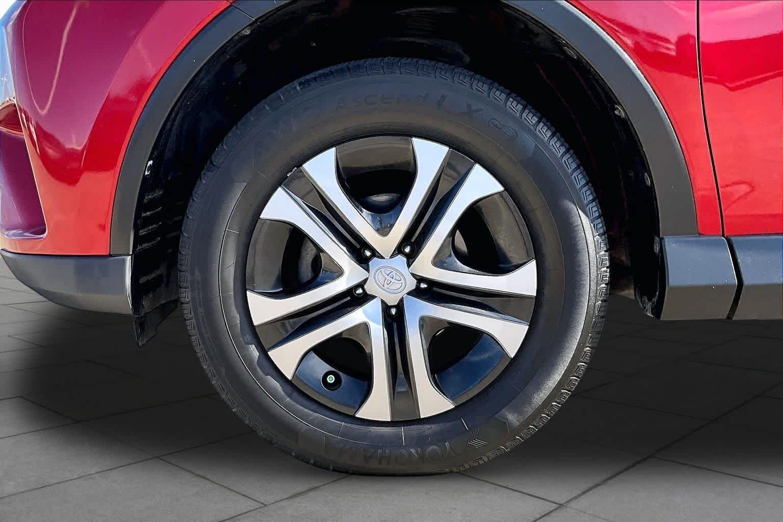 Used 2017 Barcelona Red Metallic Toyota LE image 11