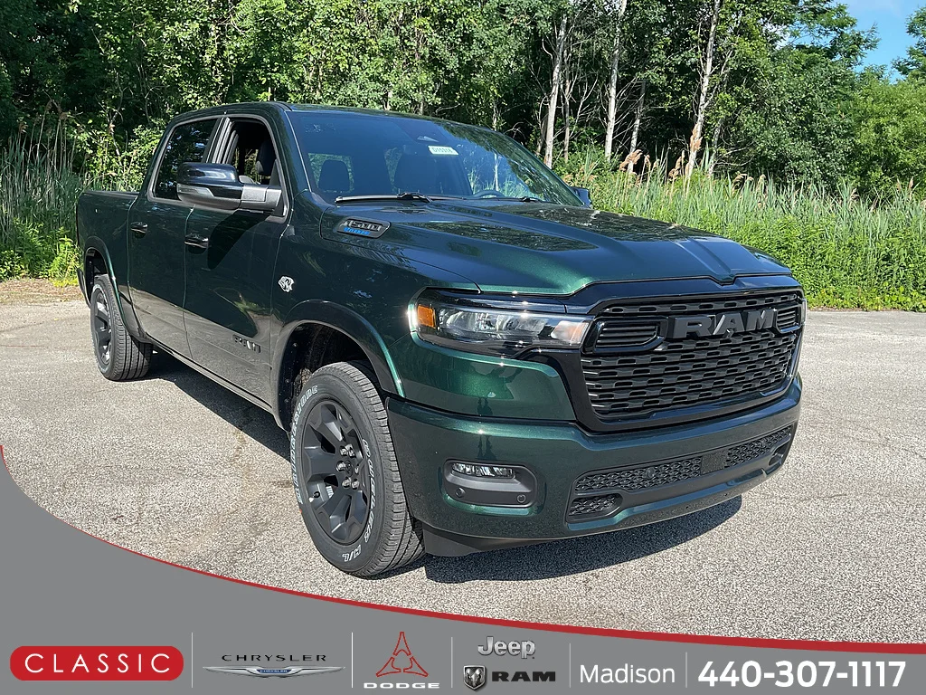 New 2026 Serrano Green Metallic Ram Big Horn Crew Cab 4x4 5