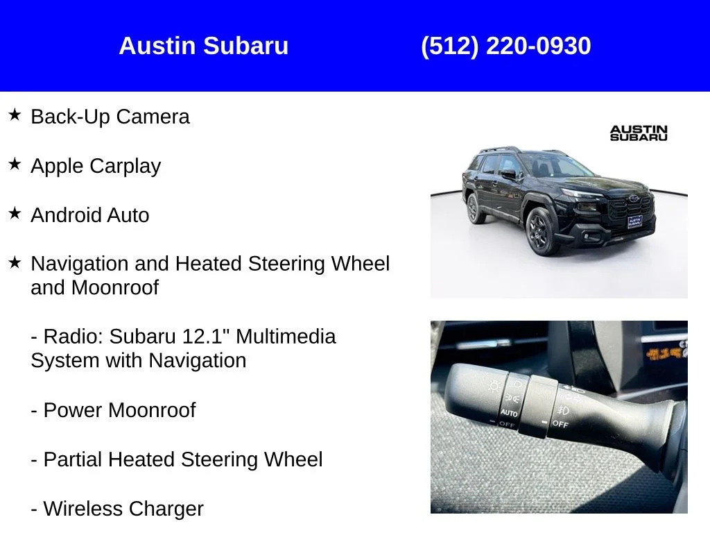 New 2026 Black Subaru Premium image 9