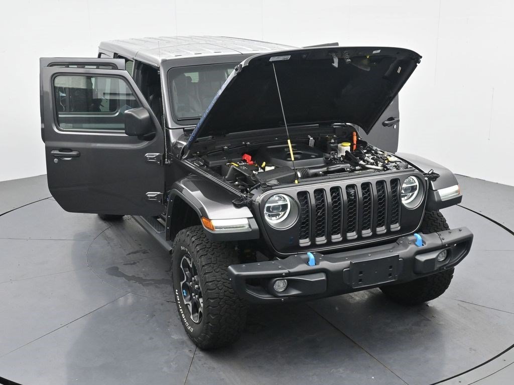 Used 2021 Granite Crystal Metallic Clearcoat Jeep Unlimited Rubicon image 33