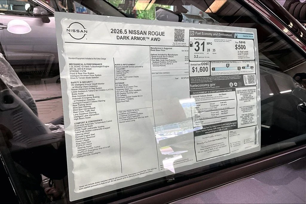 New 2026 Gray Nissan Dark Armor image 34