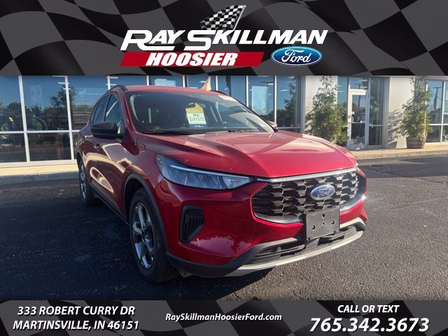 Certified Used 2025 Red Metallic Ford ST-Line image 1