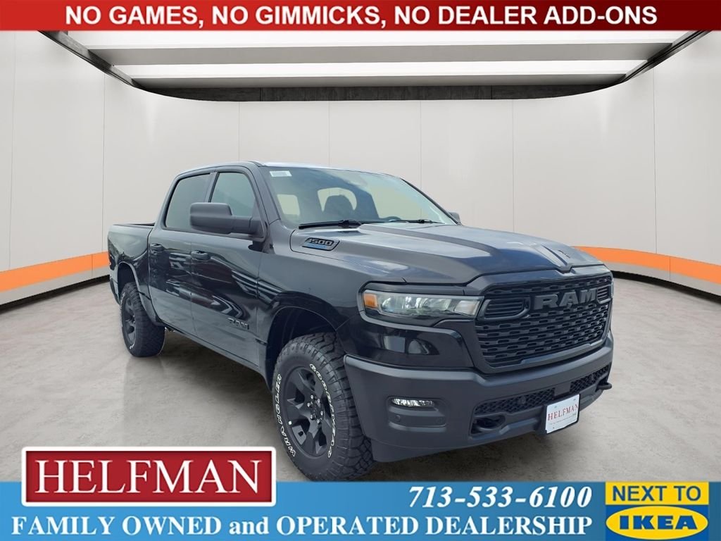 New 2026 Diamond Black Crystal Pearl-Coat Exterior Paint RAM Warlock image 1