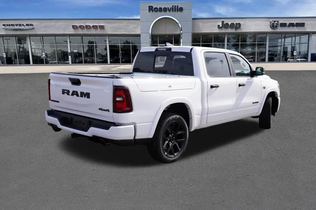 New 2027 Bright White Clear-Coat Exterior Paint RAM Laramie image 3