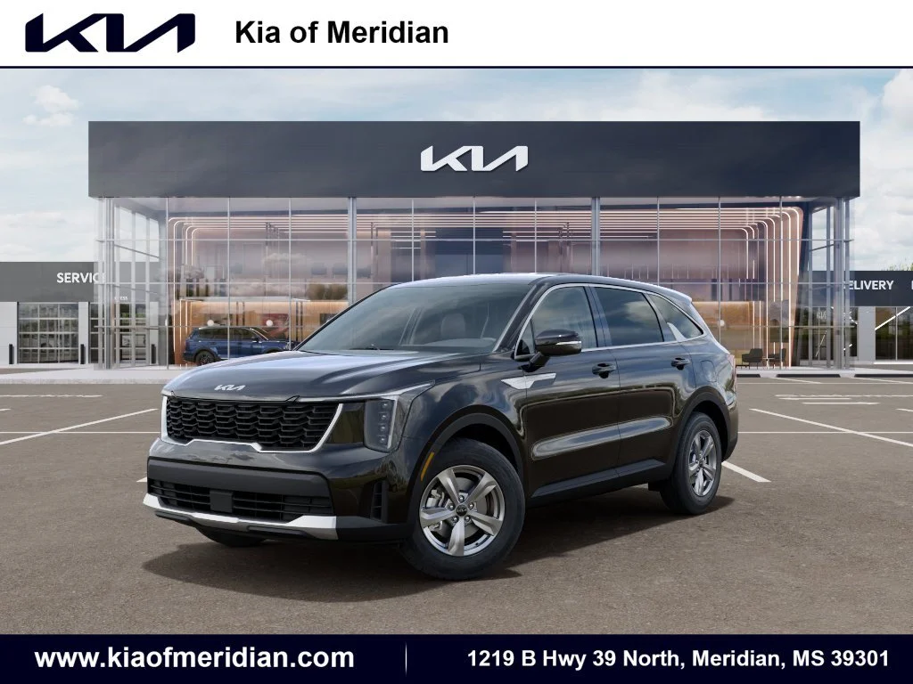 New 2026 Ebony Black Kia LX image 1