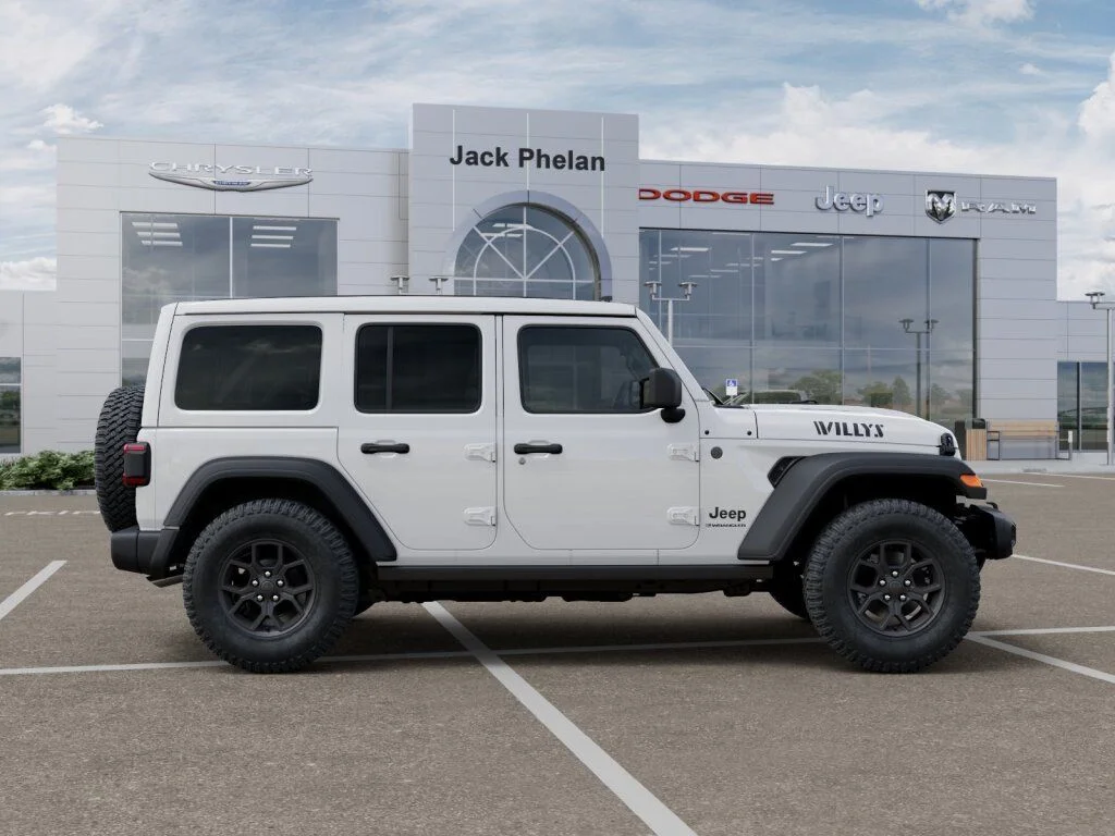 New 2026 Bright White Clear Coat Jeep Willys image 21