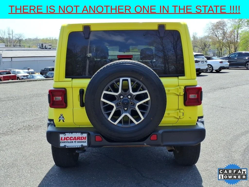 Used 2024 Yellow Jeep Sahara image 6