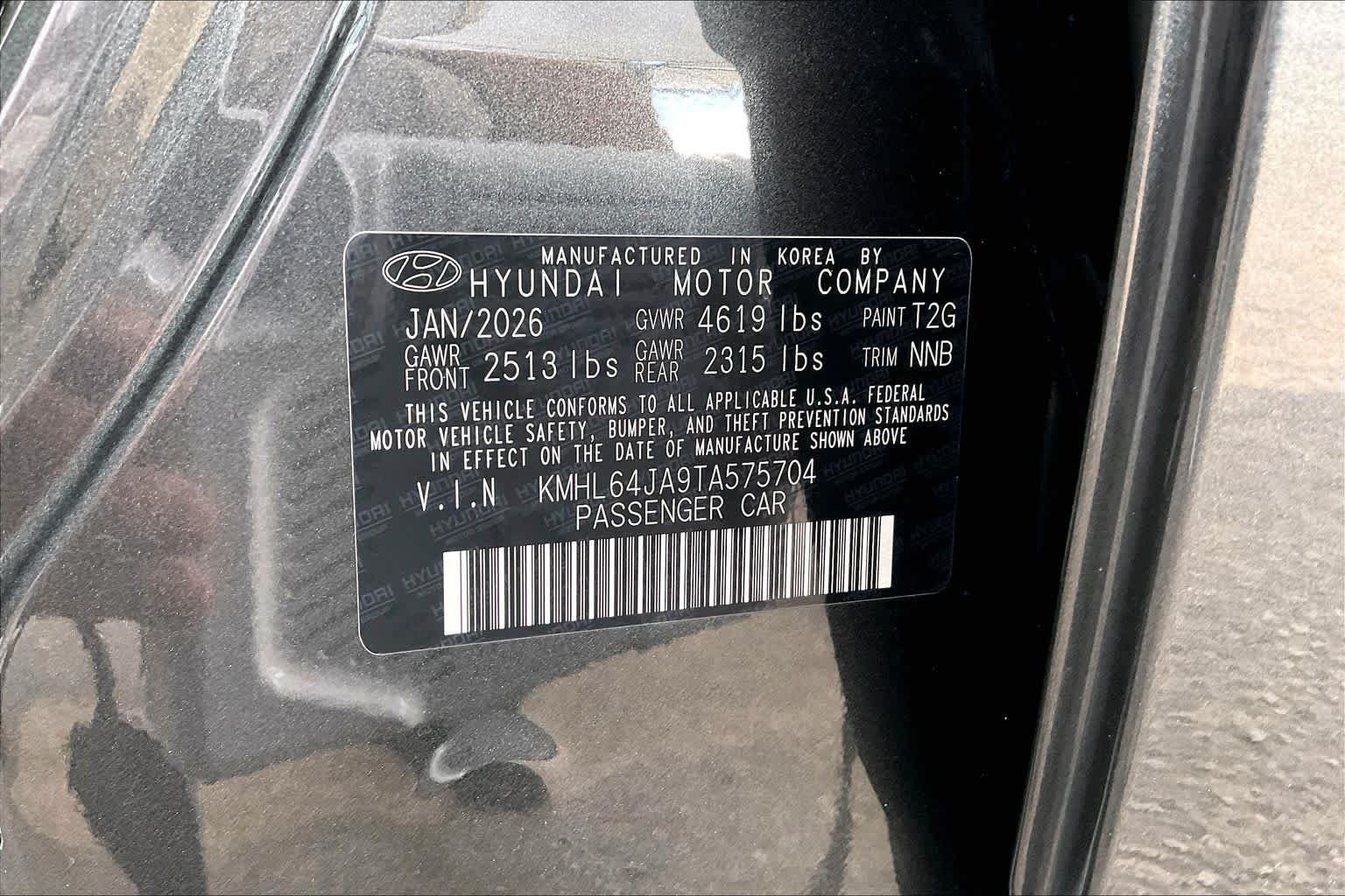 Used 2026 Portofino Gray Hyundai SEL Sport image 34