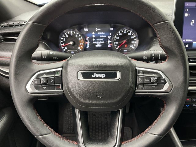 Used 2023 Laser Blue Pearlcoat Jeep Trailhawk image 12