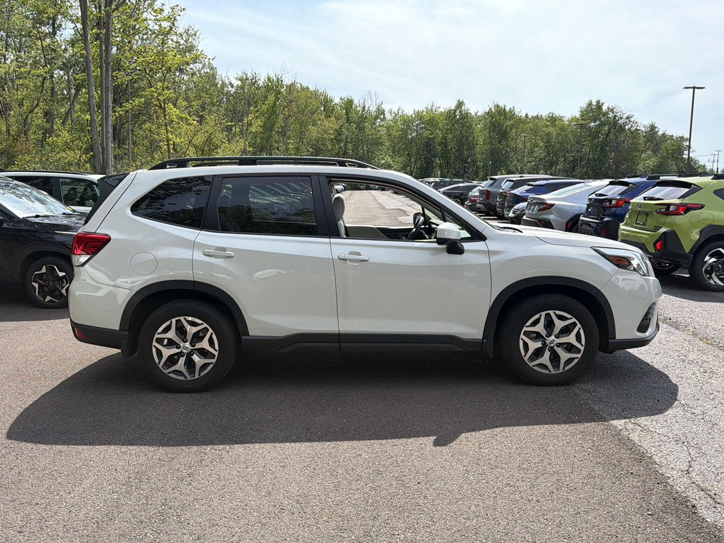 Used 2024 Crystal White Pearl Subaru Premium image 7