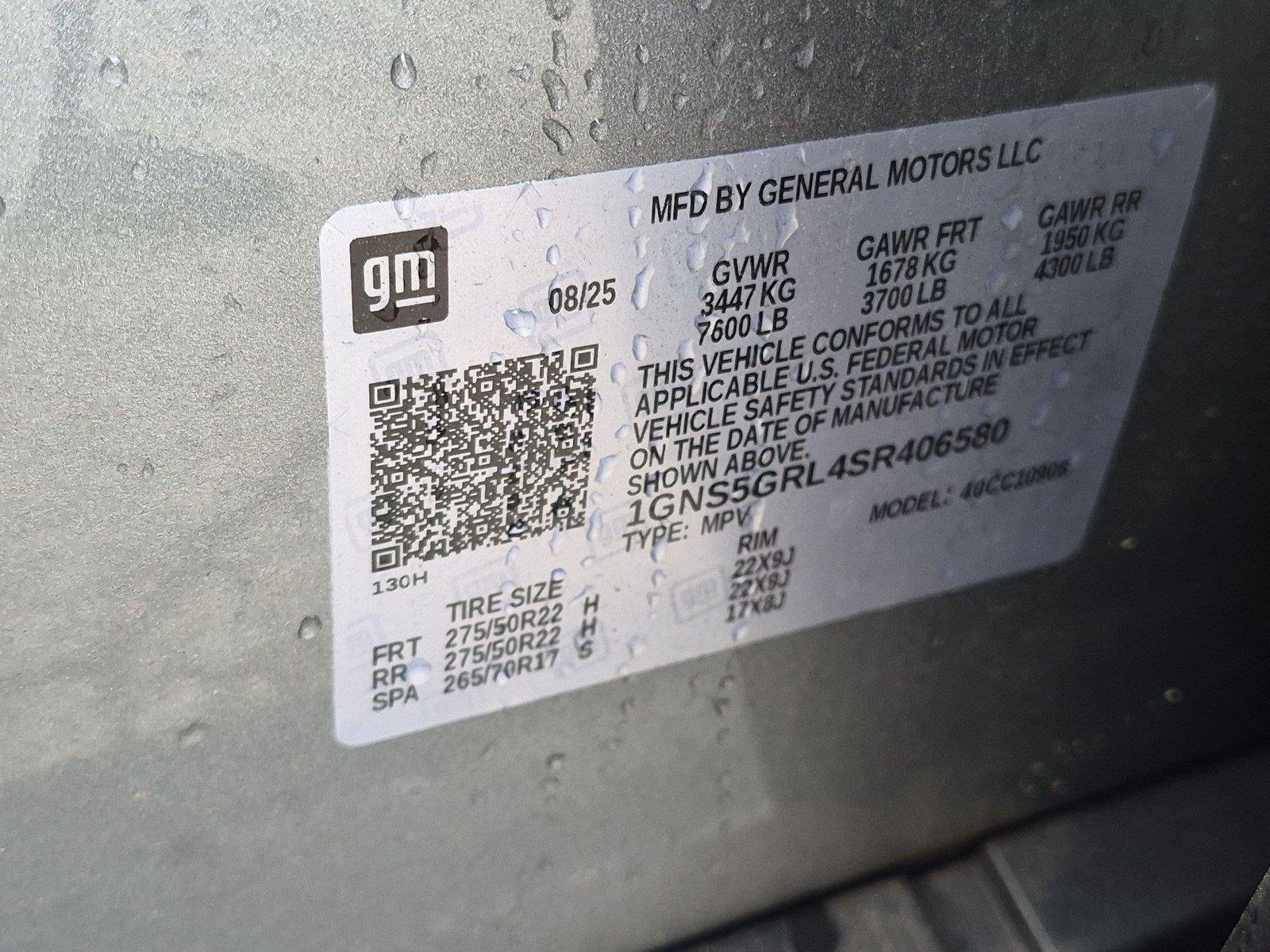 Used 2025 Sterling Gray Metallic Chevrolet High Country image 39