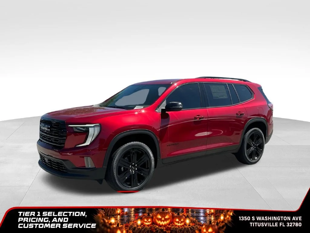 New 2026 Volcanic Red Tintcoat GMC Elevation image 2