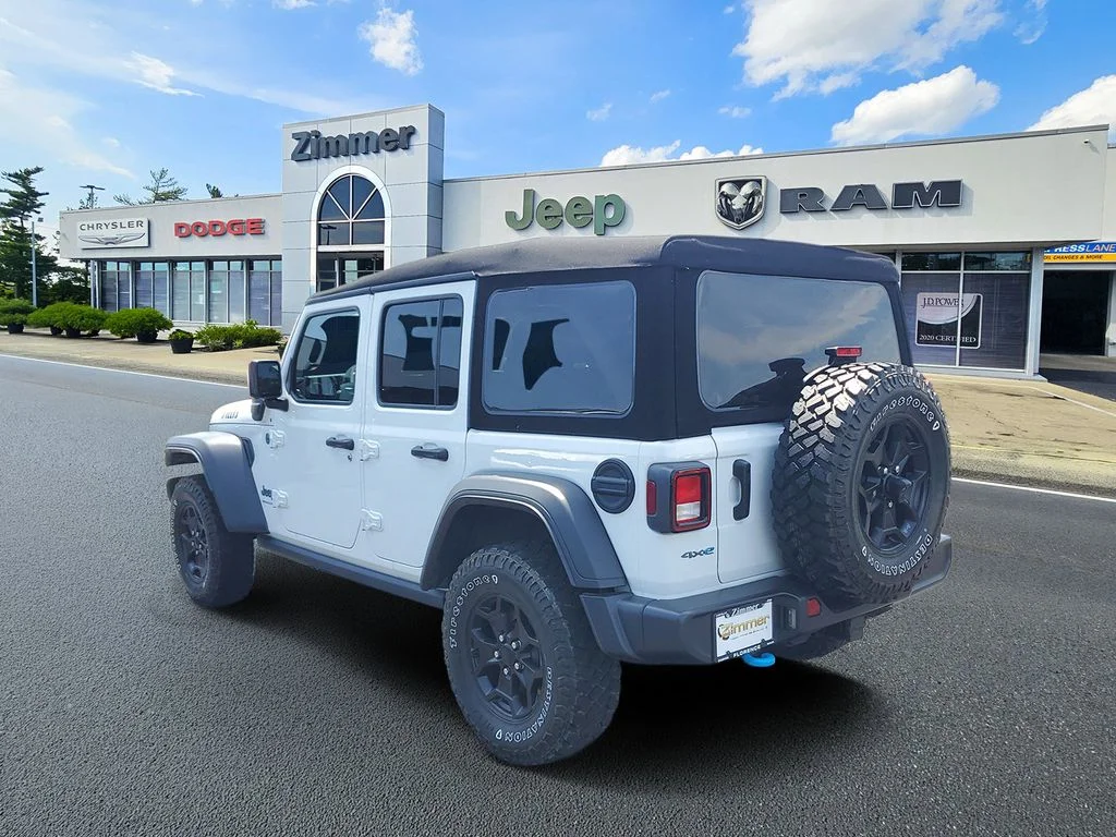 Used 2023 White Jeep Willys 4xe image 3
