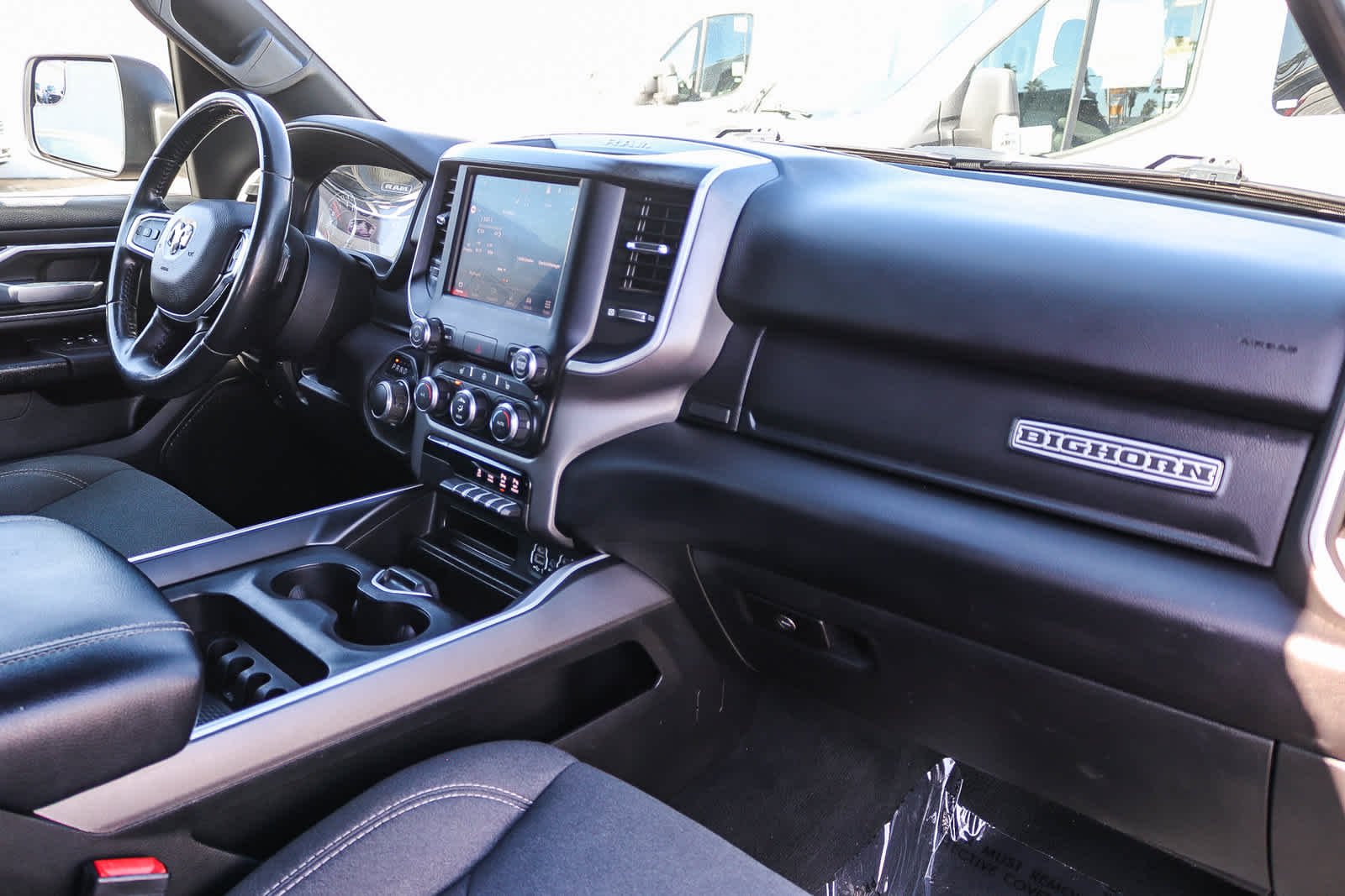 Used 2022 Diamond Black Crystal Pearlcoat Ram Big Horn image 17