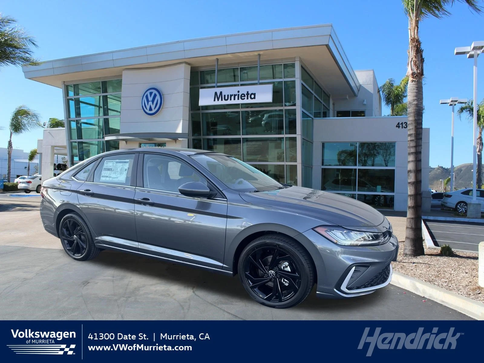 New 2026 Platinum Gray Metallic Volkswagen SE image 1