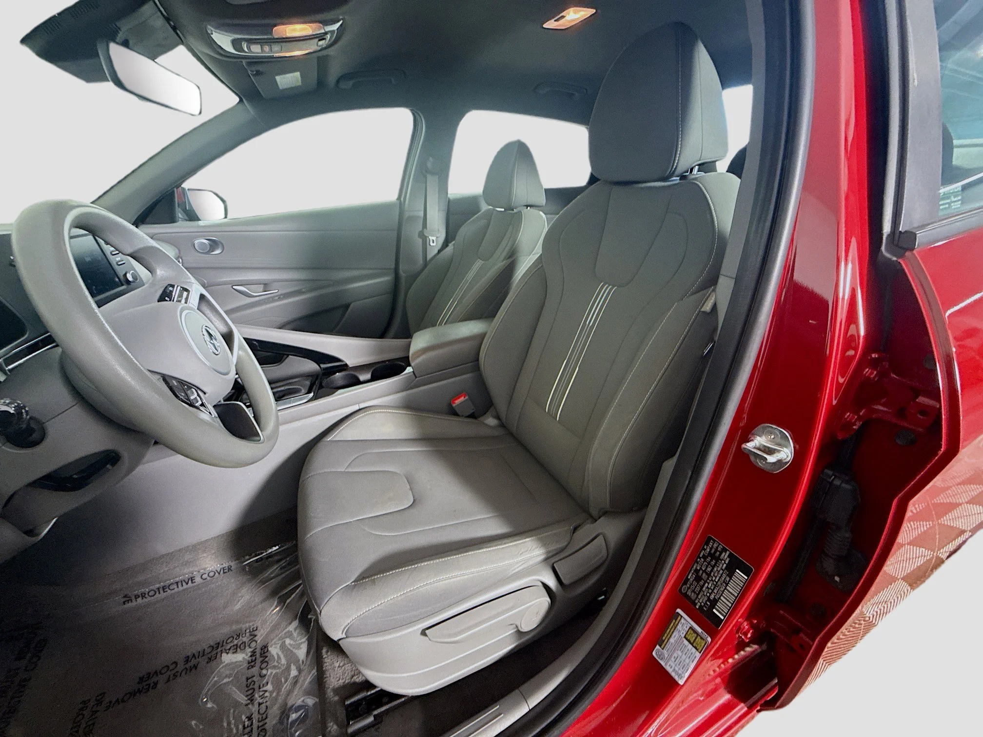 Used 2023 Scarlet Red Pearl Hyundai Blue image 18