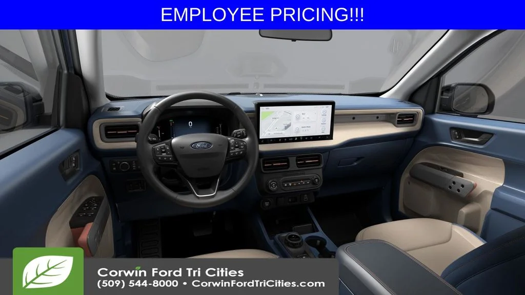 New 2026 Azure Gray Metallic Tri-Coat Ford Lariat image 7