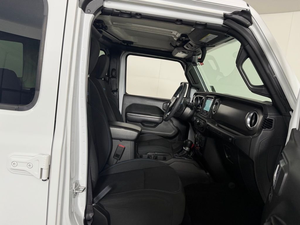 Used 2023 Bright White Clearcoat Jeep Rubicon 4xe image 32