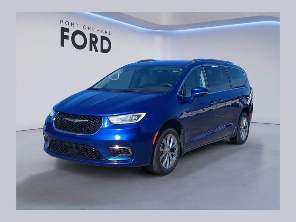 Used 2021 Blue Chrysler Touring L image 1