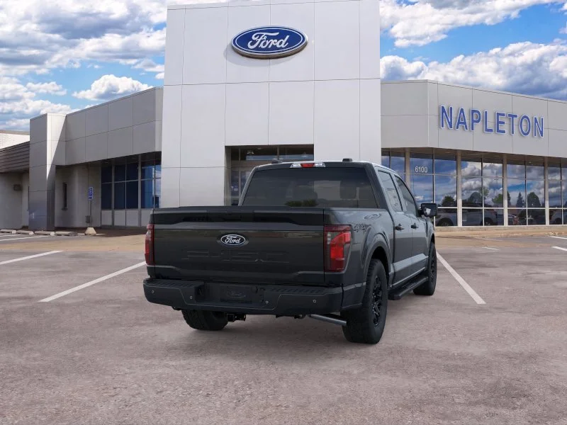 New 2026 Agate Black Metallic Ford XLT image 8