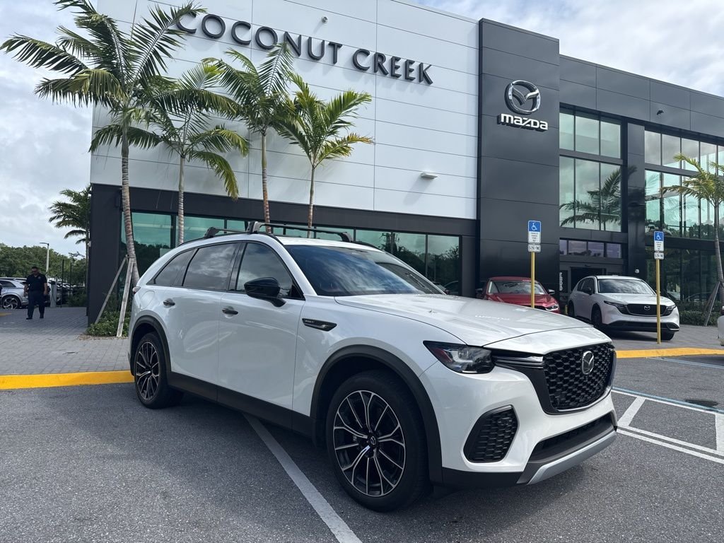 Certified 2025 Mazda CX-70 Premium Plus Package with VIN JM3KJEHA7S1128613 for sale in Coconut Creek, FL