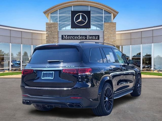 Certified Used 2022 Black Mercedes-Benz GLS 63 AMG® image 4