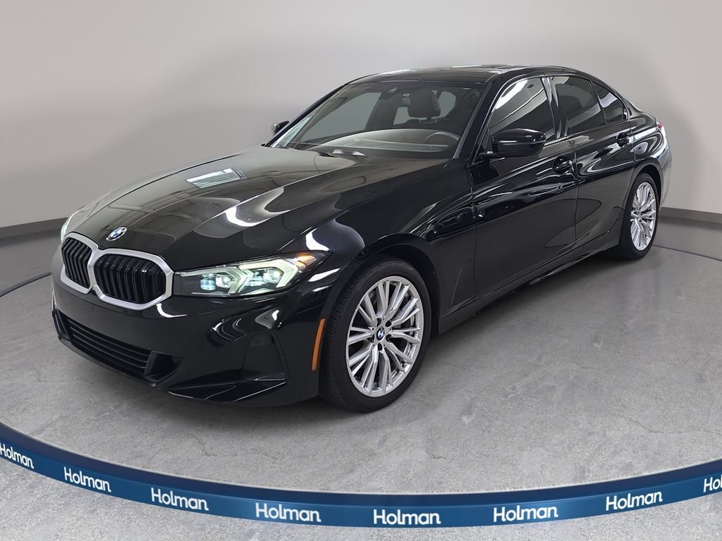 Certified Used 2023 Jet Black BMW 330i image 1